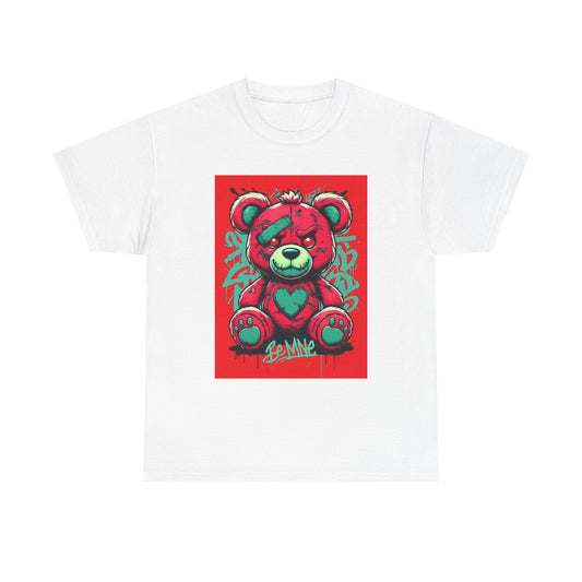 Love crazed bear Cotton Tee