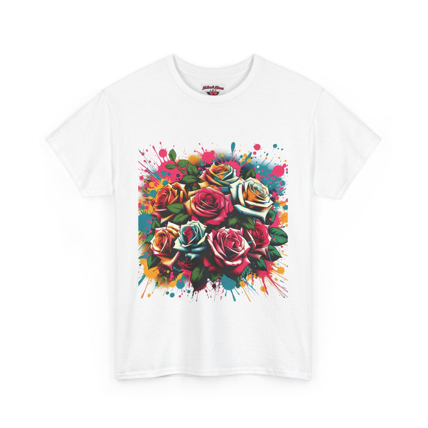 Vibrant Floral Graphic Tee - "You Are Enough" Statement T-Shirt